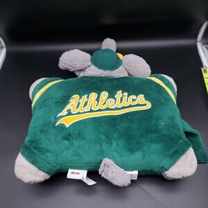 Oakland Athletics Pillow Pets Elephant Plush MLB A's Baseball Pillow Pal